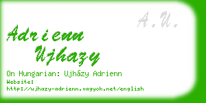 adrienn ujhazy business card
